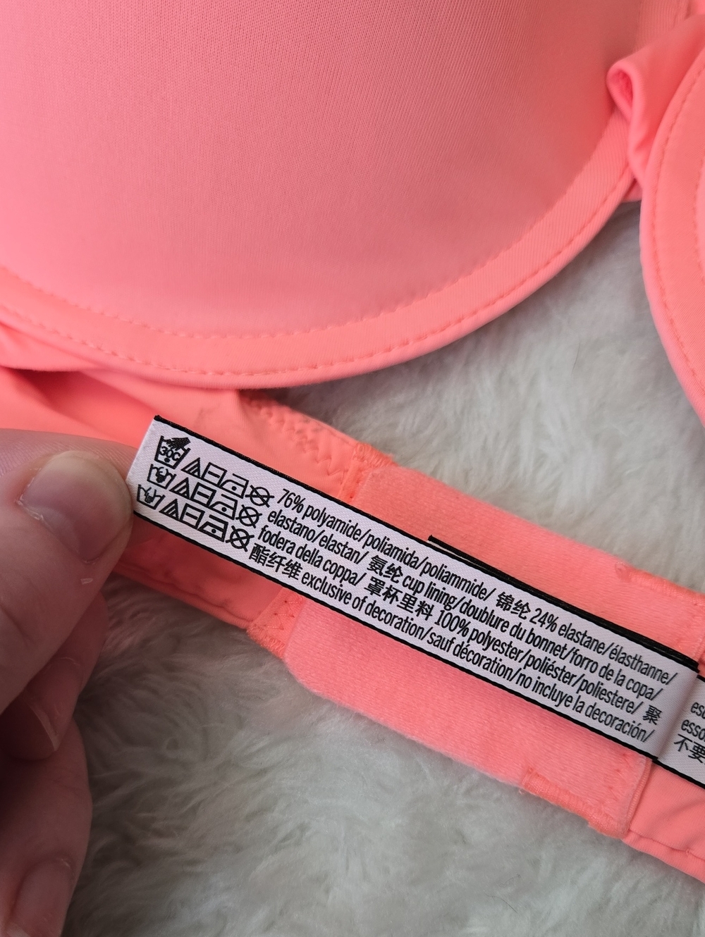 Victoria's Secret T-Shirt Lightly Lined Bra, Womens Size 36D - Picture 4 of 12